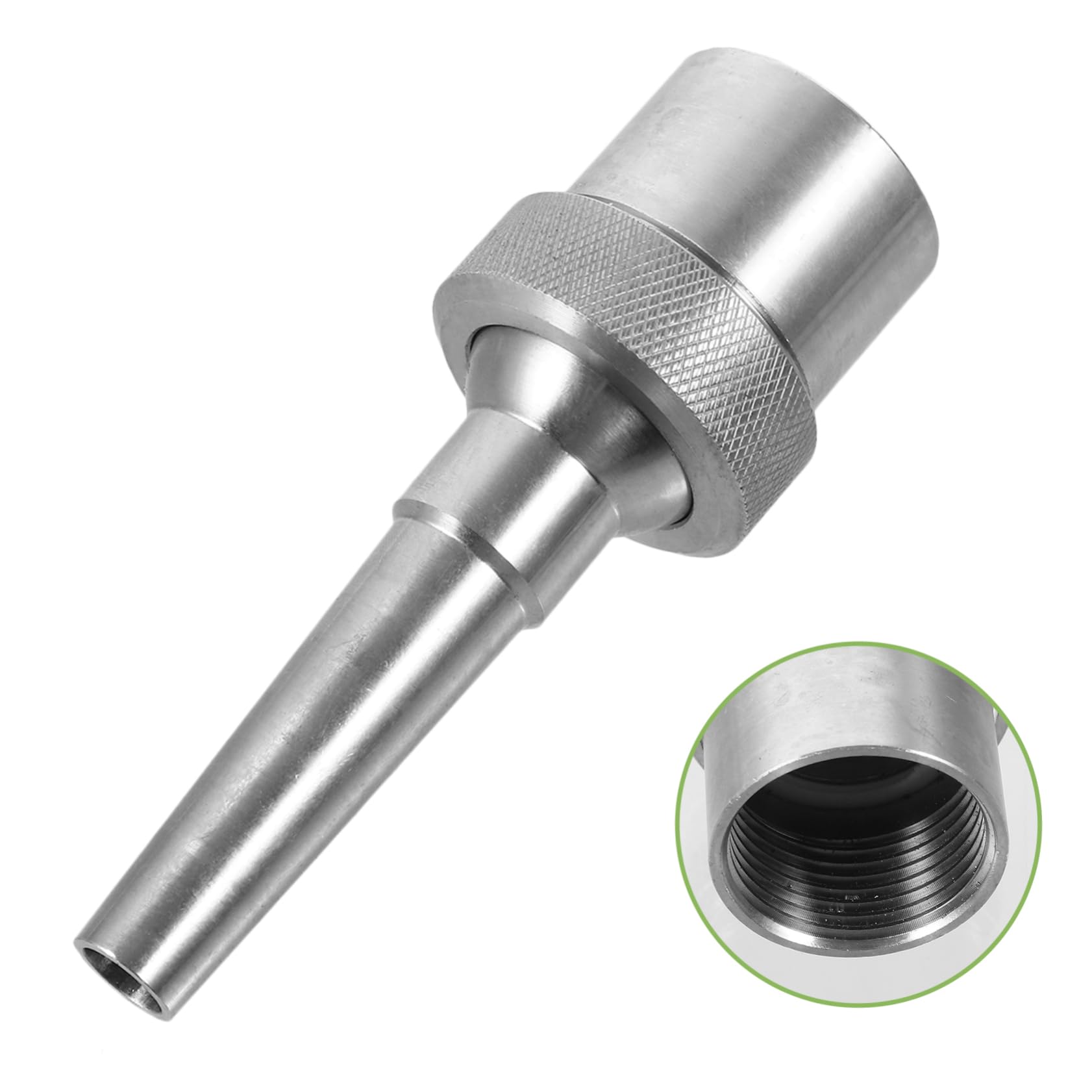 Abaodam Water Fountain Nozzle Adjustable Fountain Spout Pool Sprayer Stainless Steel for Landscape