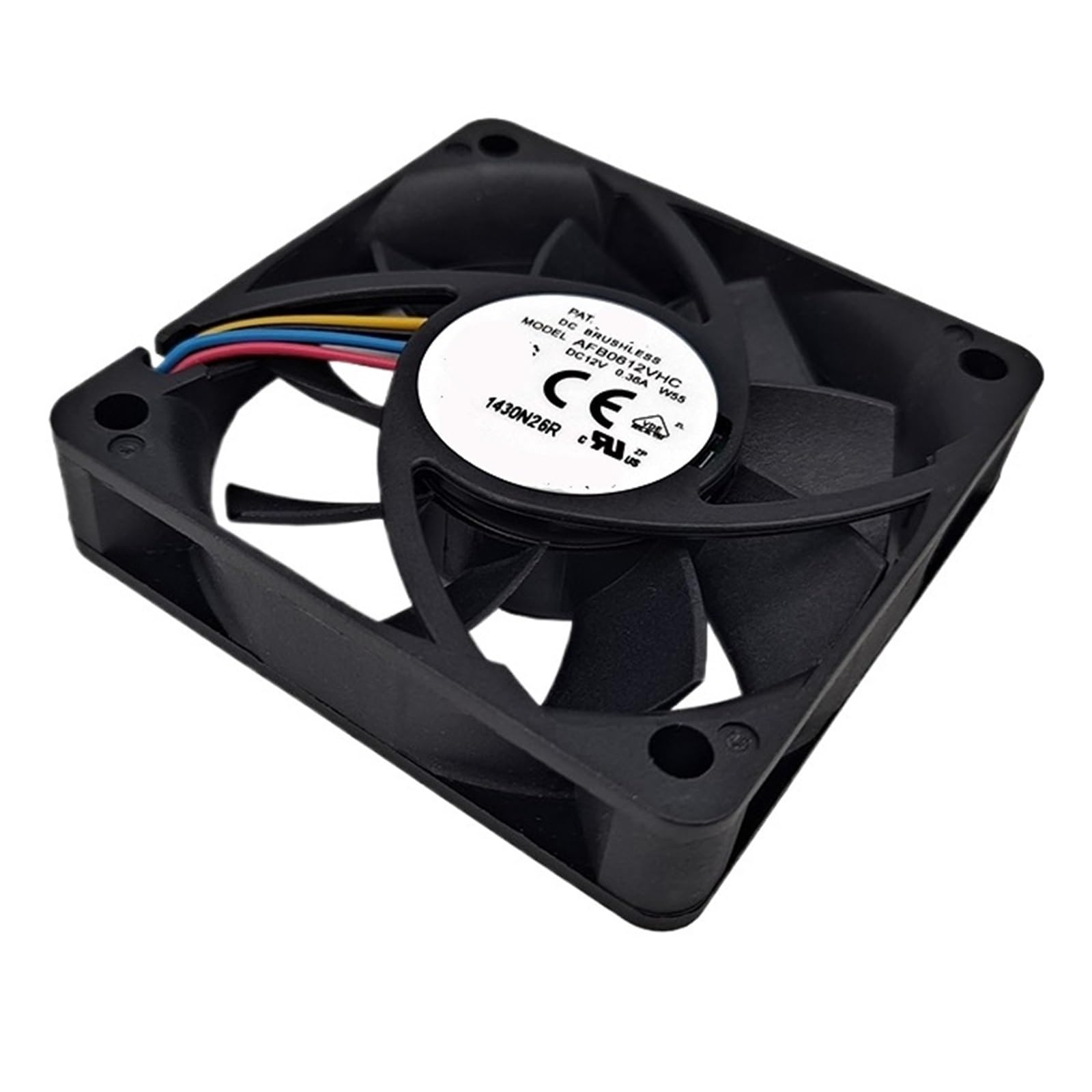 Lzikkgki One Color Afb0612vhcw55 0.35A 6013 12V Four Wire Dc Fan