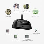 Kasa Smart Outdoor Smart Plug by TP-Link (KP400) - Smart WiFi Outlet with 2 Sockets & Sunrise Offset & Outdoor Smart Plug by TP-Link (KP401) - Single Port Smart Home WiFi Outlet, Black