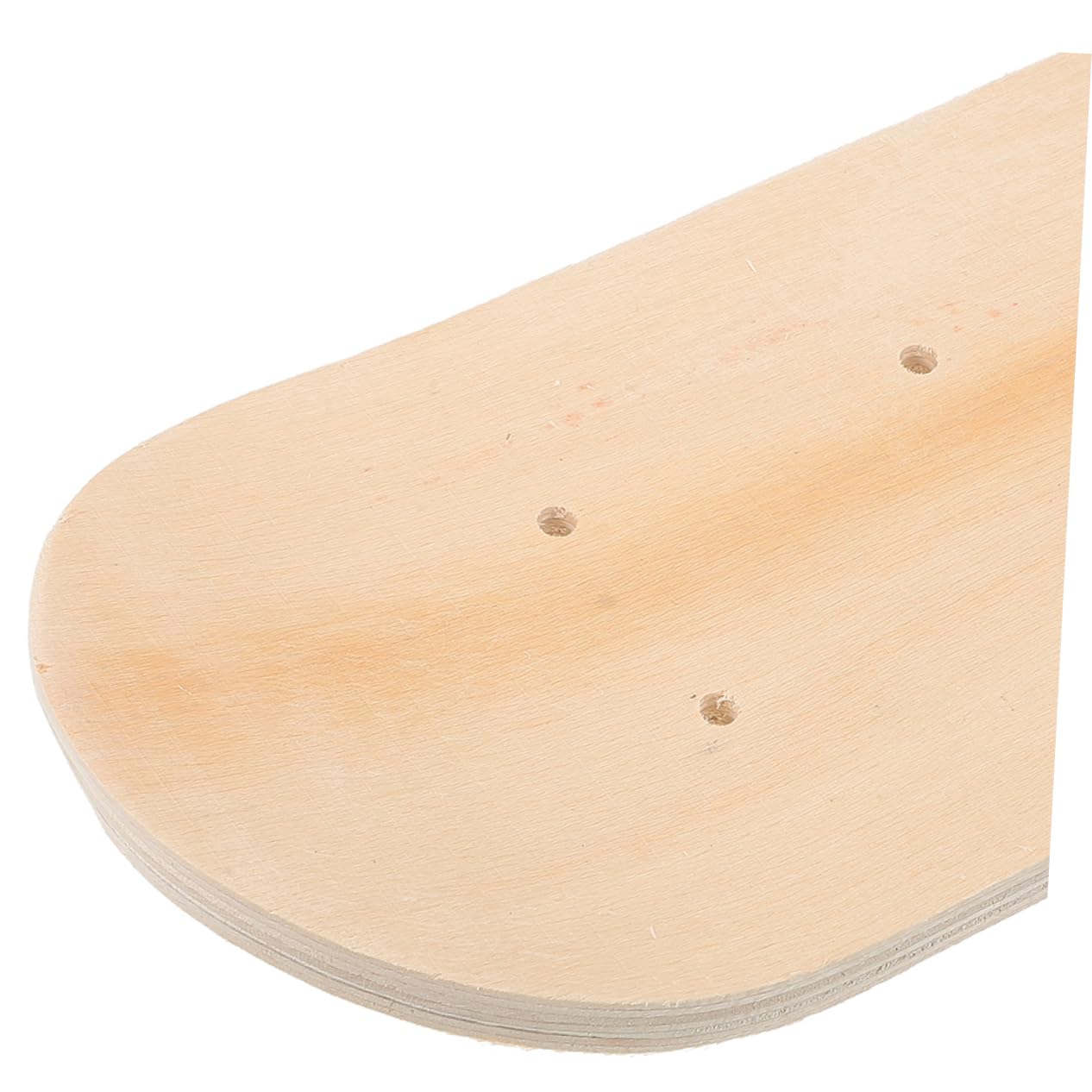 ibasenice 2pcs DIY Skateboard Deck Blank Wood Deck Board for Boys Unfinished Skateboard Double Sided