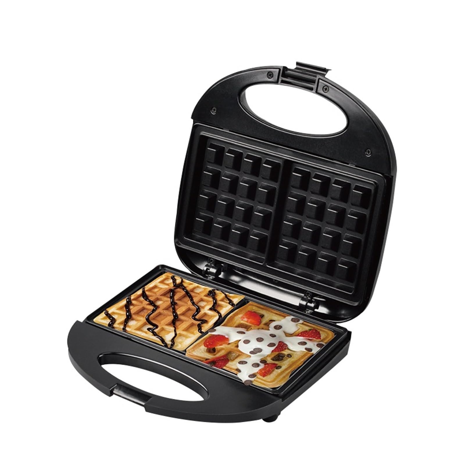 Wielofunkcyjny Ekspres Do Śniadań, Elektryczny Opiekacz Kanapek, Mini Grill Chleba, Patelnia Smażenia Steków, Panini, Naleśniki, Gofry Szybkie I RóWnomierne Nagrzewanie(Panini)