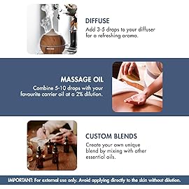 Majestic Pure Essential Oil with Glass Dropper - 100% Pure and Natural - Essential Oils for Diffuser, Aromatherapy, Soap and Candle Making, Juniper Essential Oil, Juniper Oil, 4 Fl Oz