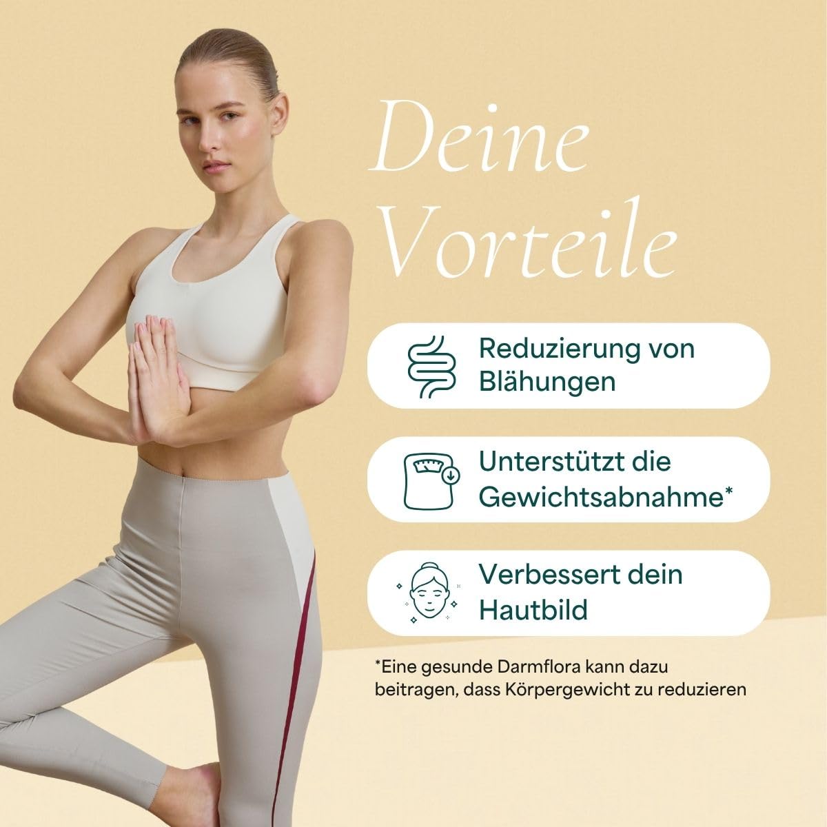 célv Gut Goodness | Mango/Maracuja Getränkepulver für ein gutes Darmgefühl, Pulver 15 Mrd. KBE Darmbakterien | Made in Germany | 30 Portionen