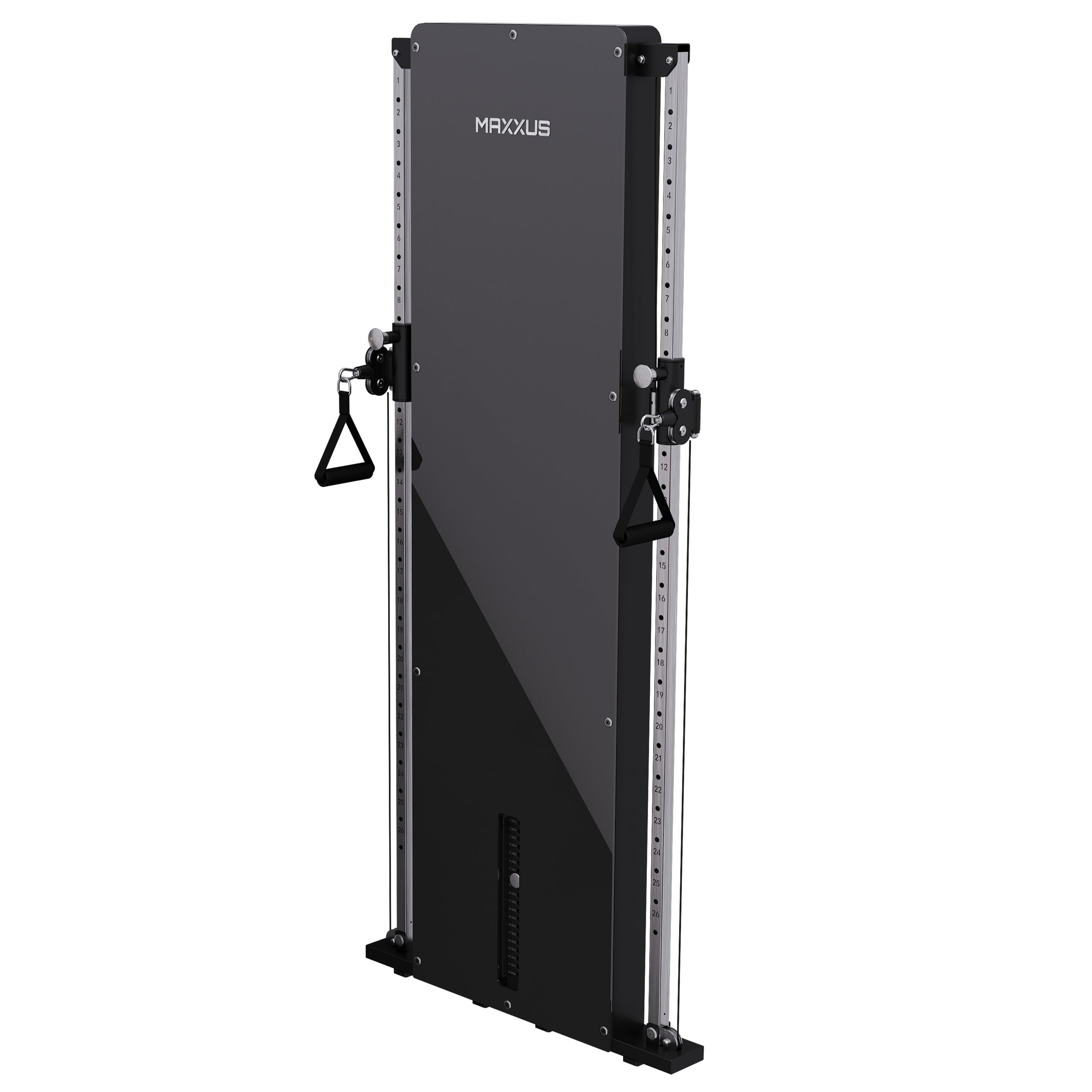 MAXXUS SmartGym H1 / H8 - Stazione Multifunzione Palestra, 2 Maniglie Trazioni, Altissima Qualità - Home Gym, Lat Machine, Multipower, Ercolina Palestra, Attrezzi, Fitness, Cavi, Tricipiti, Bicipiti
