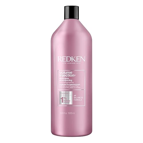 Redken Volume Injection Shampoo Hair Volumizer For Fine Hair Volumizing Shampoo Adds Lift Body Paraben Free