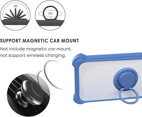 Miniatura 3 de Case for Kalley Black c pro Case Compatible with Kalley Black c pro Phone Case Cover with Tempered Glass Screen ProtectorHard PC + Soft SiliconeRing