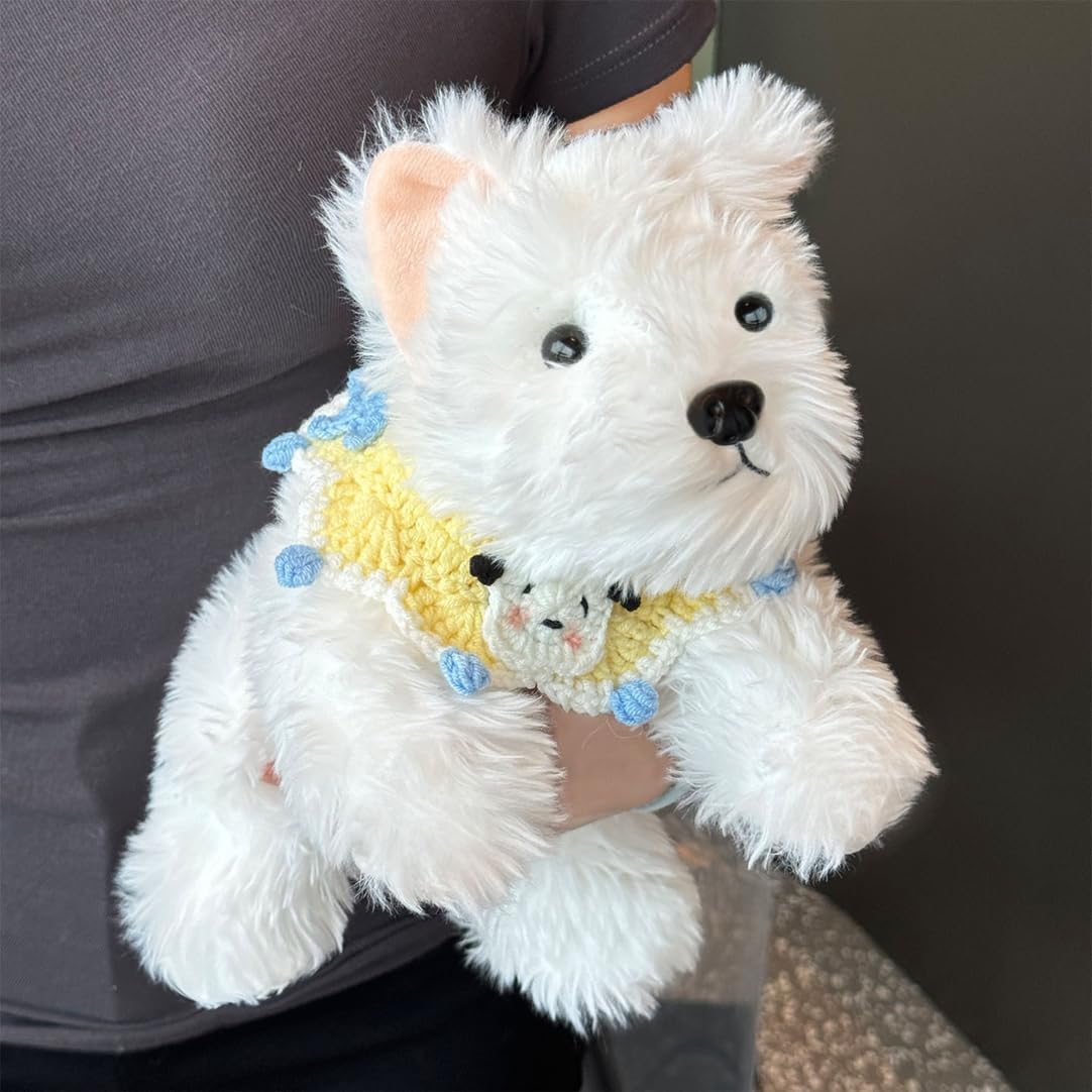 ウエストハイランドテリア ぬいぐるみ 犬 イヌ おもちゃ もちもち ふわふわ 動物 クッション 癒される 抱き枕 可愛い 椅子 ソフ