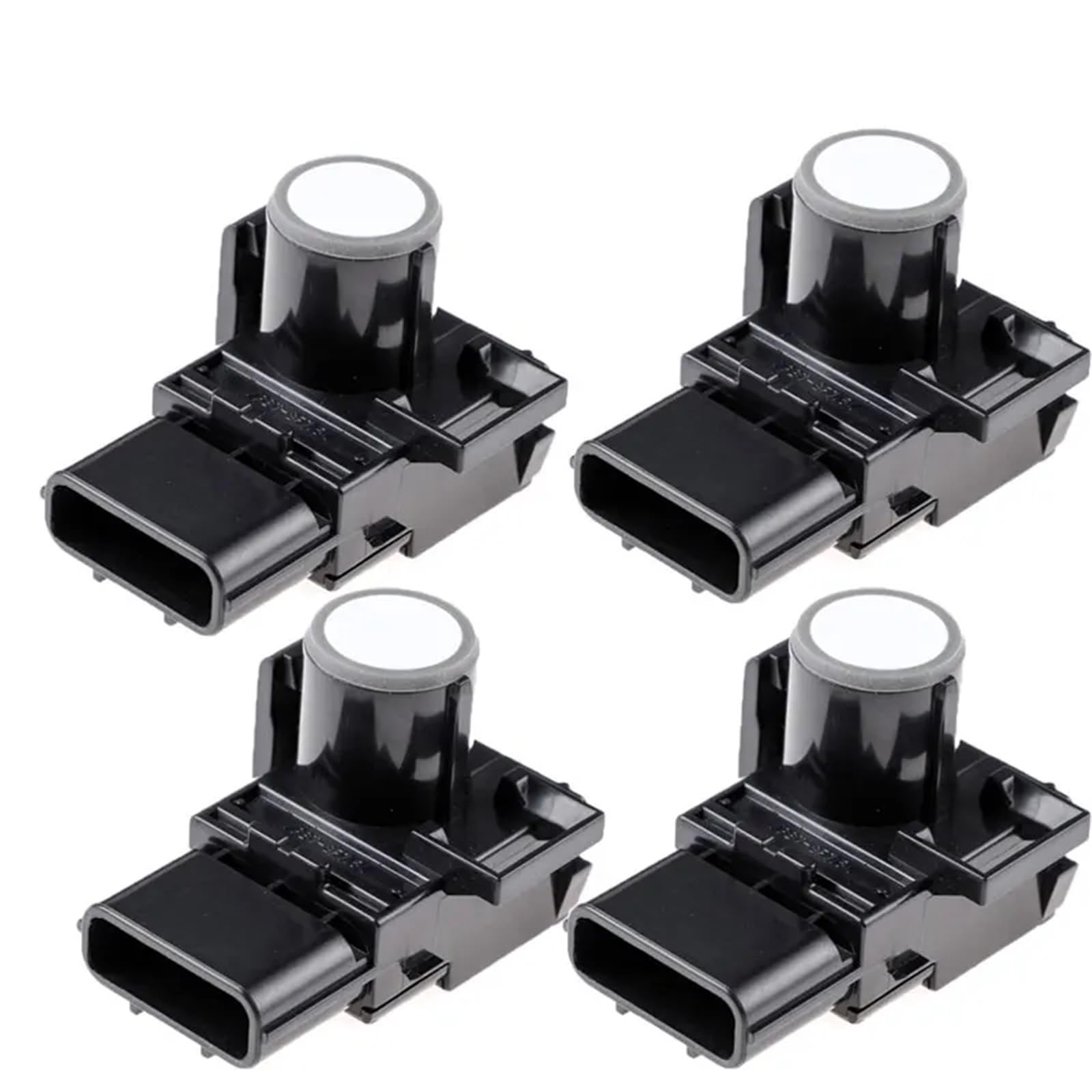 Sensor De Estacionamiento Automático 4 sensores de estacionamiento con asistencia aparcamiento 39680-TL0-G01 para Honda para Accord reemplazo(WHITE)