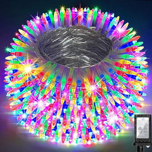 509FT Extra Long Christmas Lights, 1350 LED Christmas String Lights