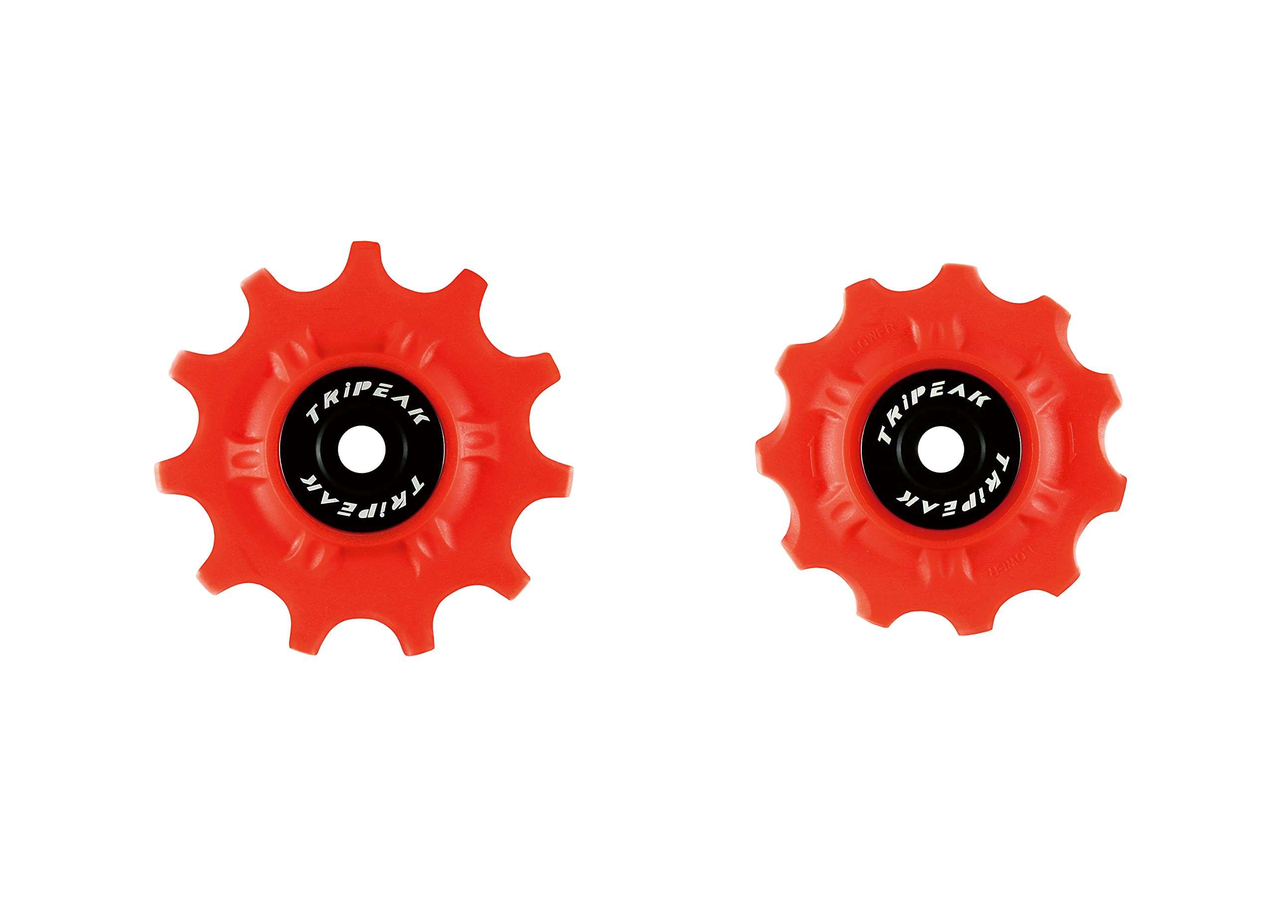 TRiPEAK 11T SRAM/Shimano Ceramic Hybrid Bearing Jockey Wheel Pulley Set for SRAM 10/11Speed Road/MTB, Shimano 10/11 Speed Road/MTB Cyclocross Gravel