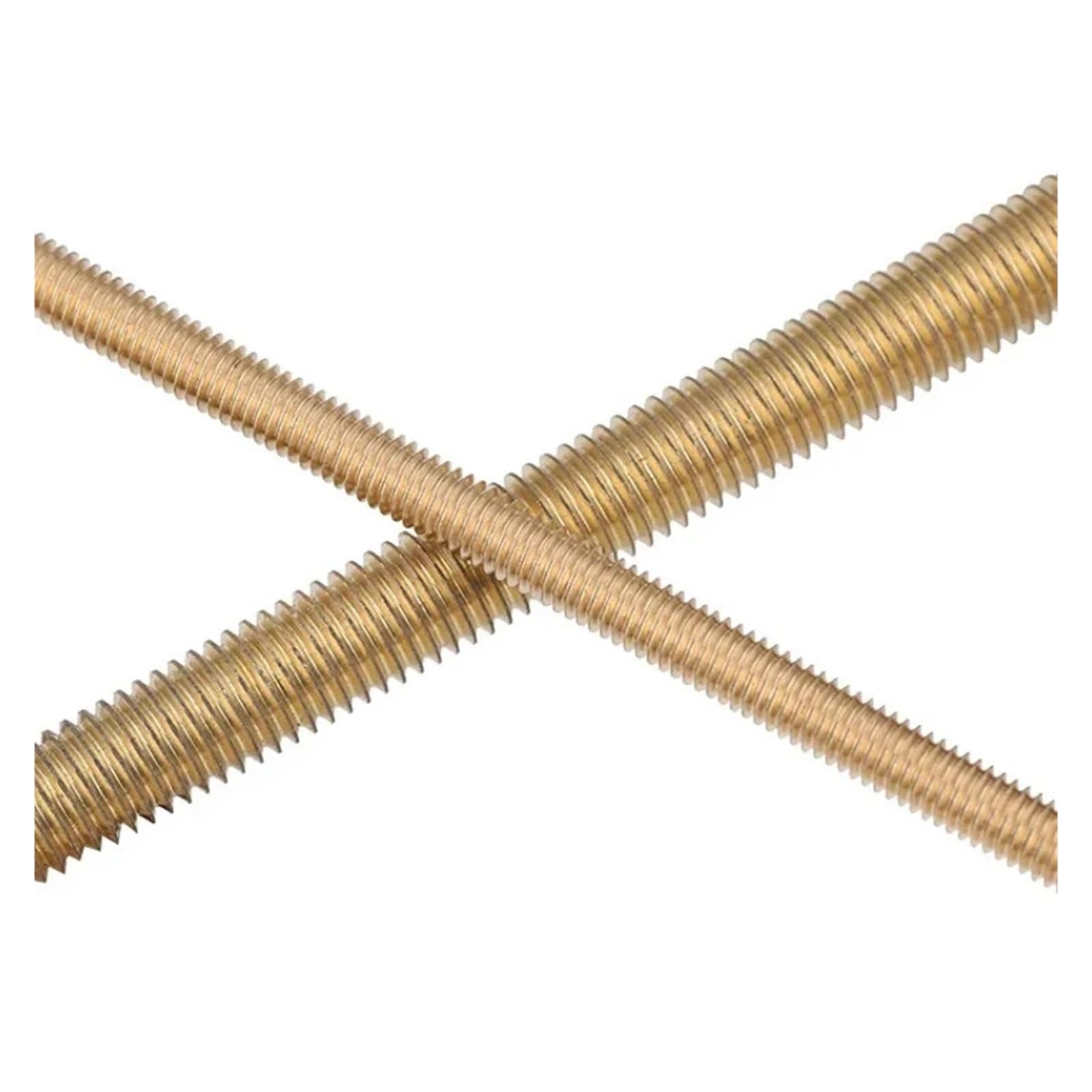 1 pieza M2 M2.5 M3 M4 M5 M6 M8 M10 M12M M14 M16 M18 M20 varilla roscada completa de latón(M14x500mm(1pcs))