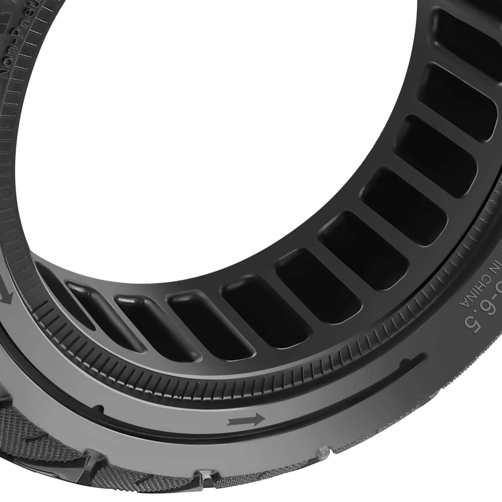10x2,75-6,5 10x2,70-6,5 Pneumatico Pieno per Hitway H5/HB24/Hiboy Max3/Speedway 5/KuKirin G3/G2 Master Monopattino Elettrico, 10 Pollici Pneumatico di Ricambio ad Alta Elasticità (1 Pezzo)