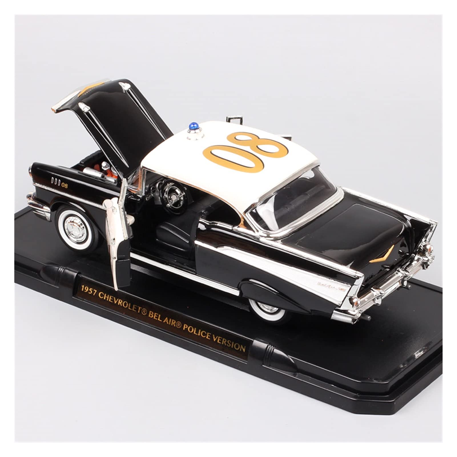 Amazon | ダイキャストカー シボレーパトカー1957年ヴィンテージ