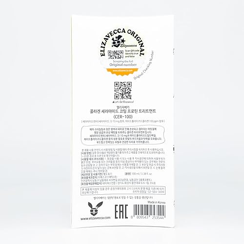 Miniatura 4 de Tratamiento de proteínas de cabello con revestimiento de colágeno Elizavecca CER-100 de 34floz