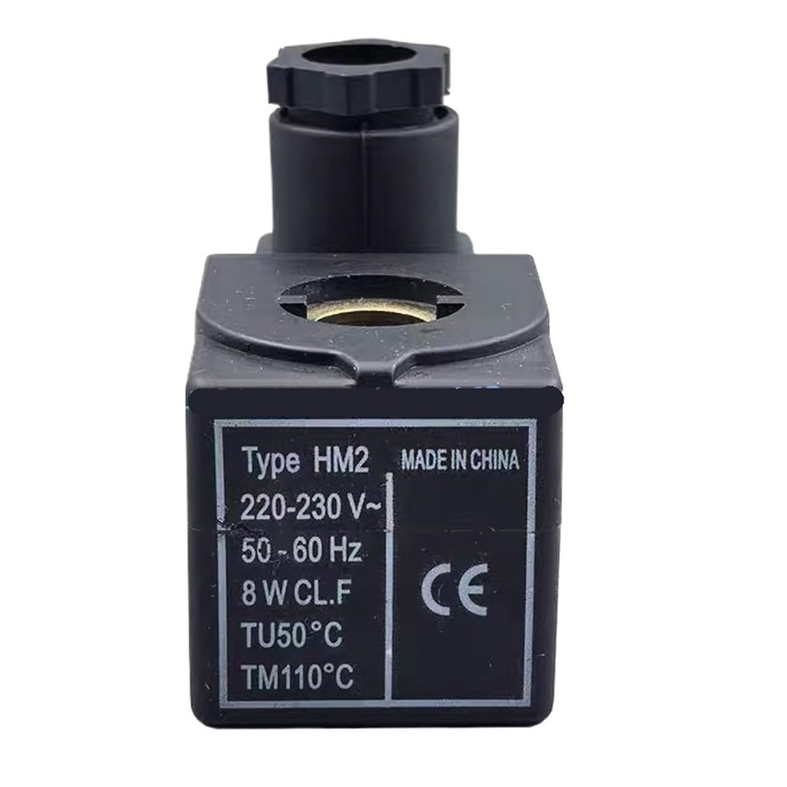 TYHUJKKL 1pcs HM2 DC12V DC24V AC24V AC110V AC220V AC380V Lnner Hole 11mm, Height 35mm Solenoid Valve Coil(DC12V)