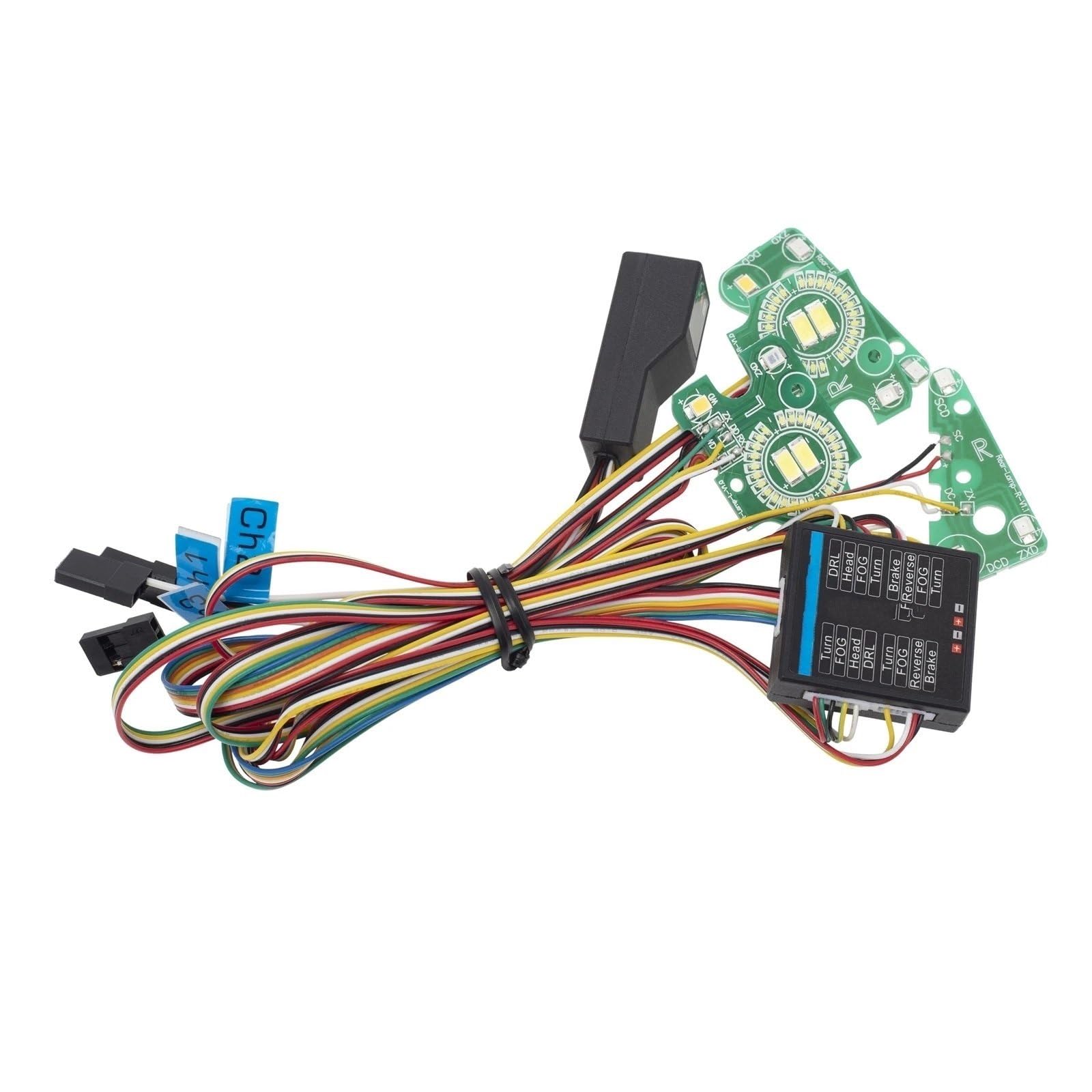 Kit de luces RC para Traxxas TRX4 evita choques en ruta 6