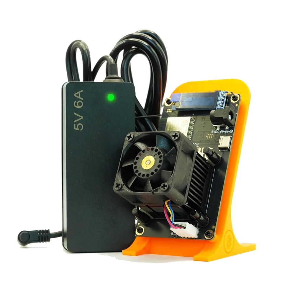 1.2 パソコン・周辺機器 Bitaxe Gamma 601 1.2TH/s 暗号ビットコインマイナーマシン、サイレント