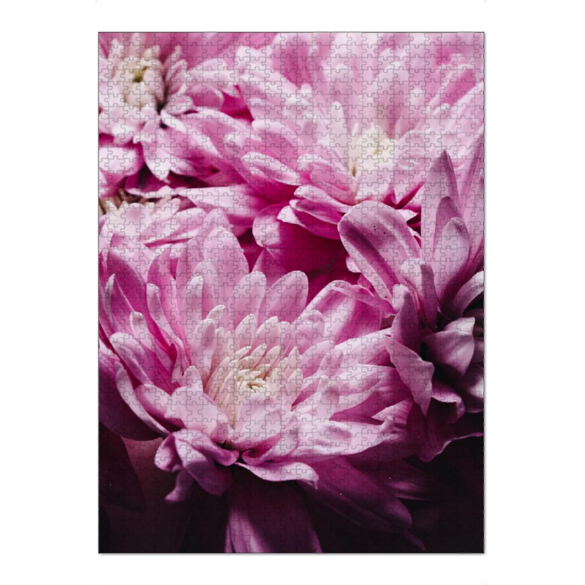 artboxONE-Puzzle XXL (1500 Teile) Floral Chrysantemum - One of a Kind - Puzzle Chrysantheme Blumen blüten
