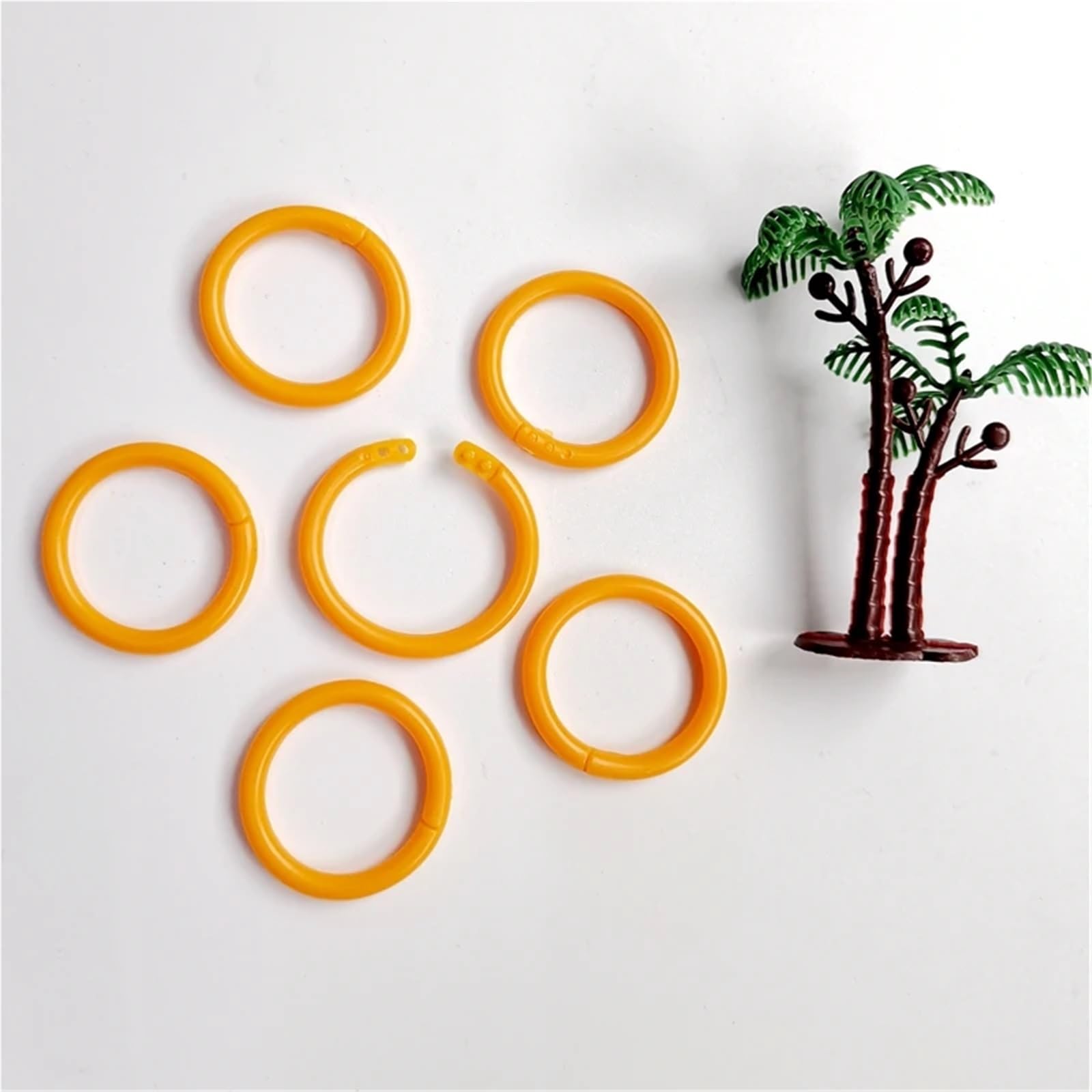 Anillos de encuadernación de hojas sueltas de plástico