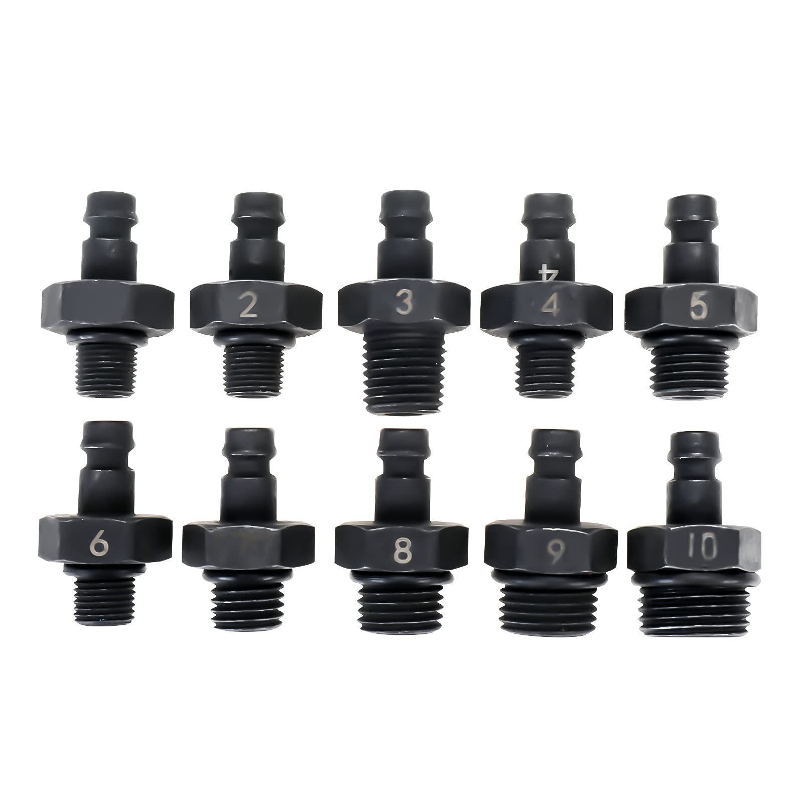 BOOMSTART Kit manometro olio, kit di test della pressione dell'olio motore, 0-140 psi, kit di misurazione diagnostica per pressione dell'olio con adattatori per auto e camion