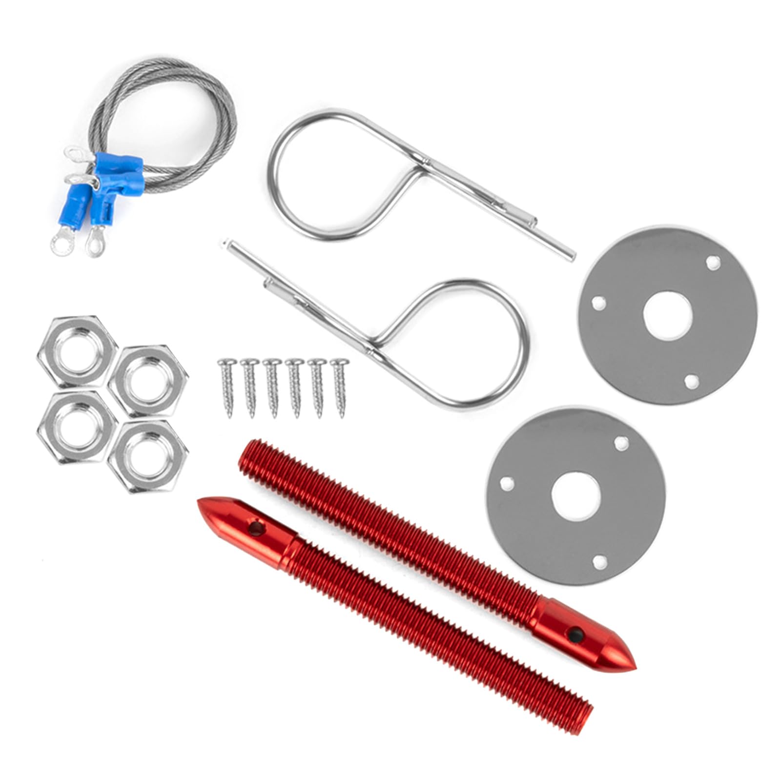 Vehicle Engine Covers Locking Mechanism Hoods Security Locks for Aesthetics & in Driving Conditions Engine Covers Latches