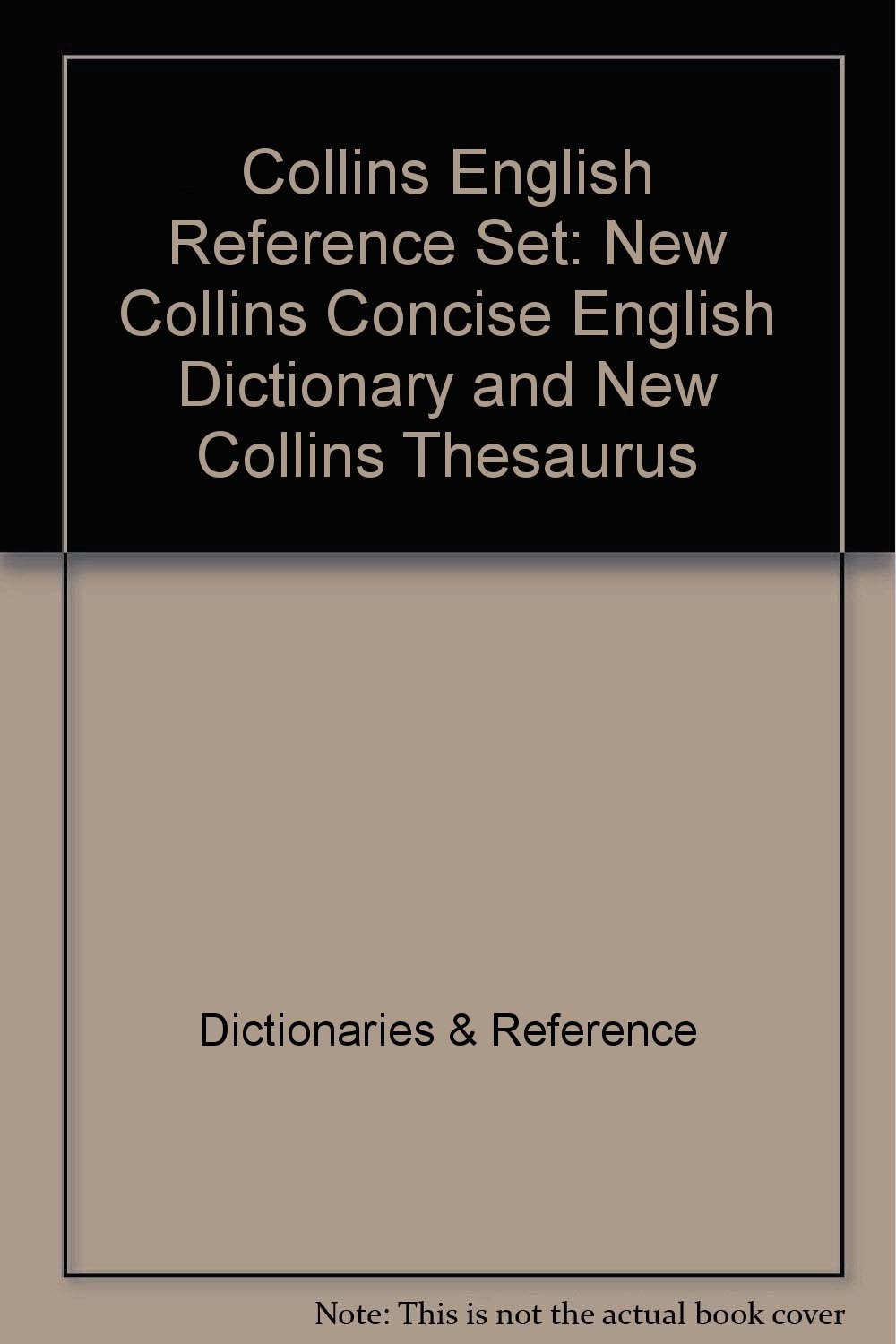 Collins English Reference Set "New Collins Concise English Dictionary