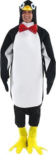 Miniatura 5 de Disfraz unisex de plátano para adultos, disfraz de pingüino, disfraces de tacos para hombres y mujeres