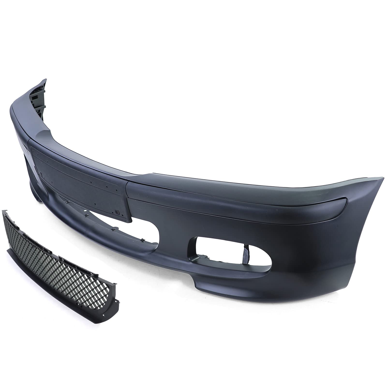 Sport Front Stoßstange + ABE + Nebelscheinwerfer Smoke für BMW E46 Limo Touring