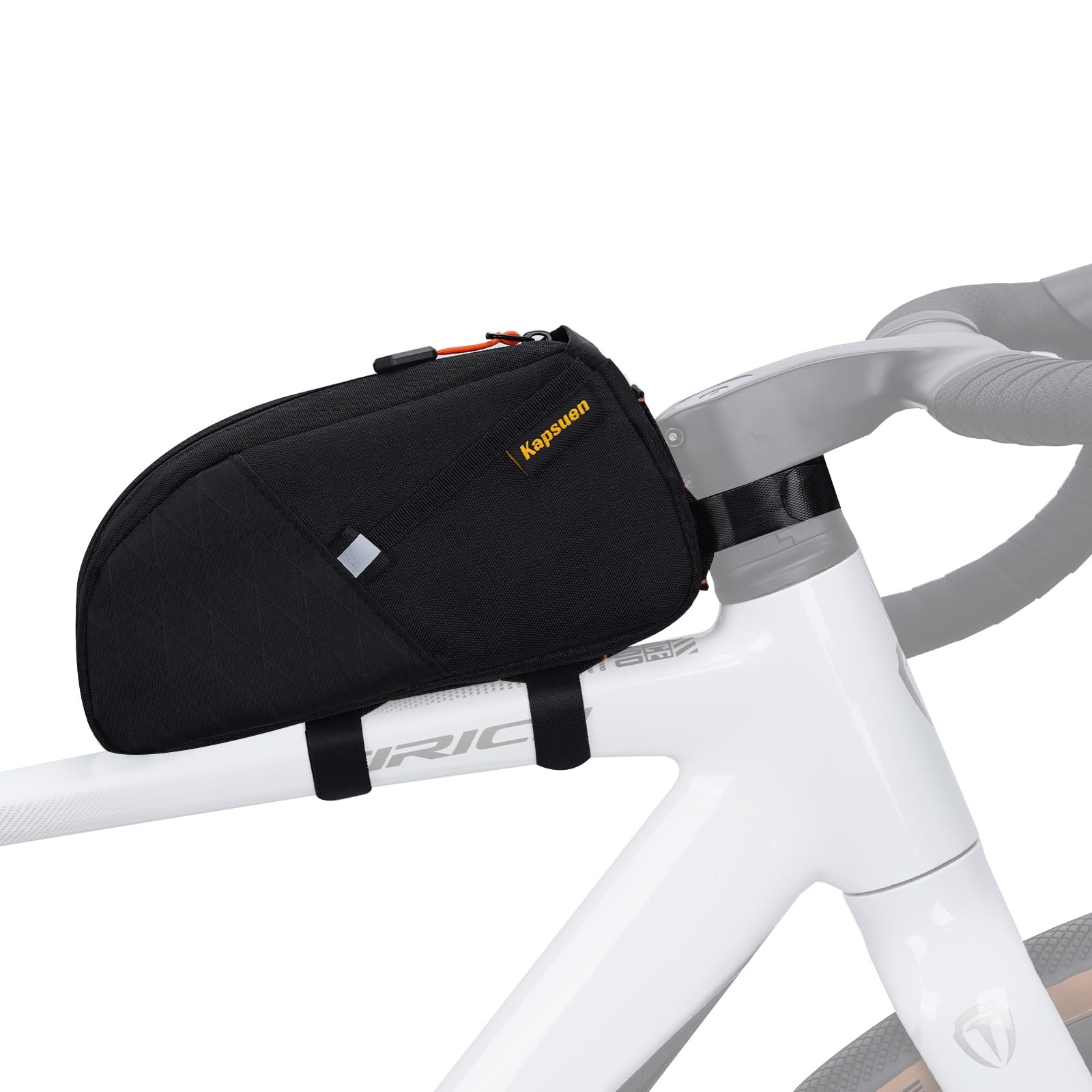 Kapsuen Fahrrad Rahmentasche - 1.5L Wasserdicht Oberrohrtasche, Radtasche Rahmen, Fahrradtasche für Rennrad Mountainbike e-Bike Gravelbike