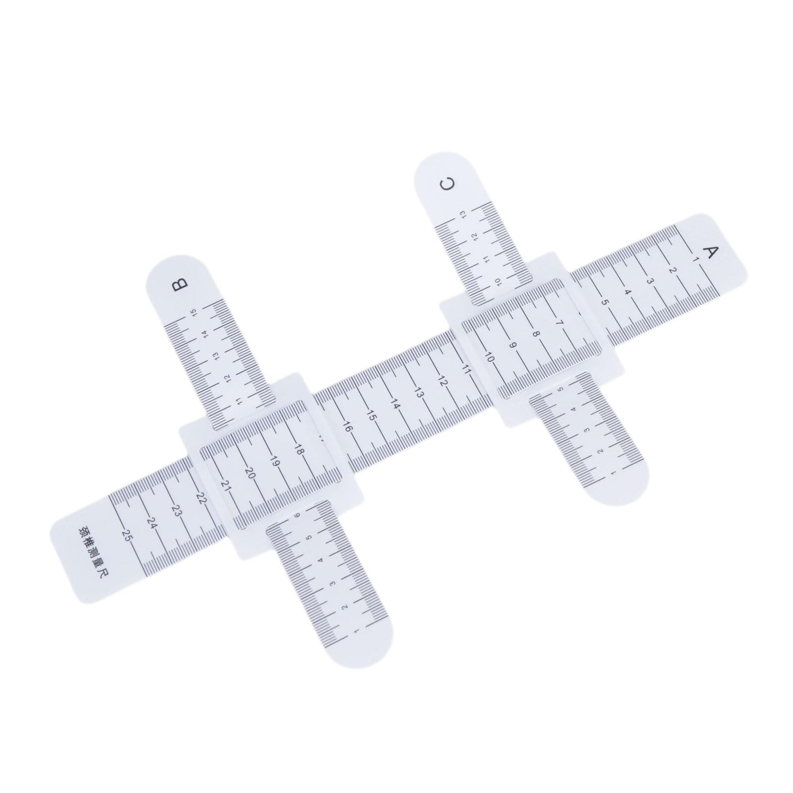 Apglsxy Width Measuring Ruler Soft Scoliometers Lightweight And Flexible For Easy And Accurate Measurement Scoliometers For Scoliosis Evaluations