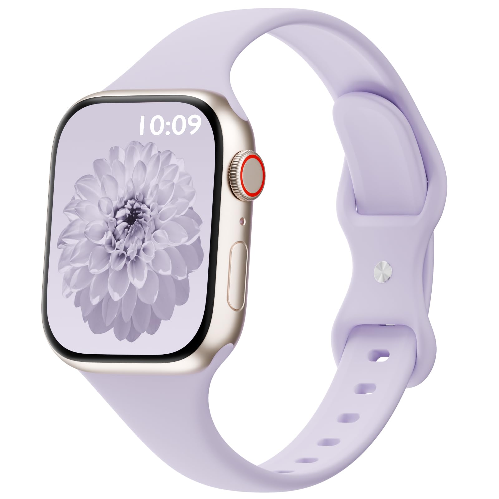 Thin Sport Silicone Slim Band Compatible with Apple Watch Bands Women Men