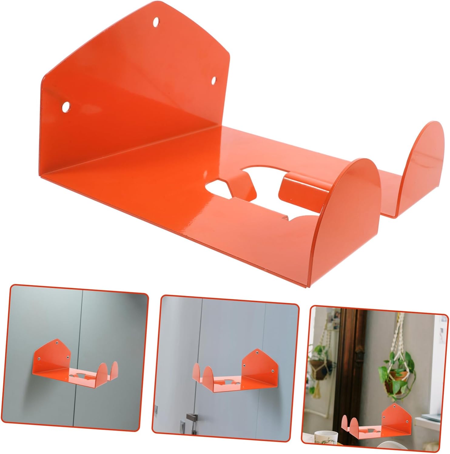 Tofficu 1set Heavy Duty Garage Tool Hook for Power Tools Wall Mounted Storage for Chainsaws Trimmers and Equipment Easy Installation Elegant Design High Load-Bearing Capacity