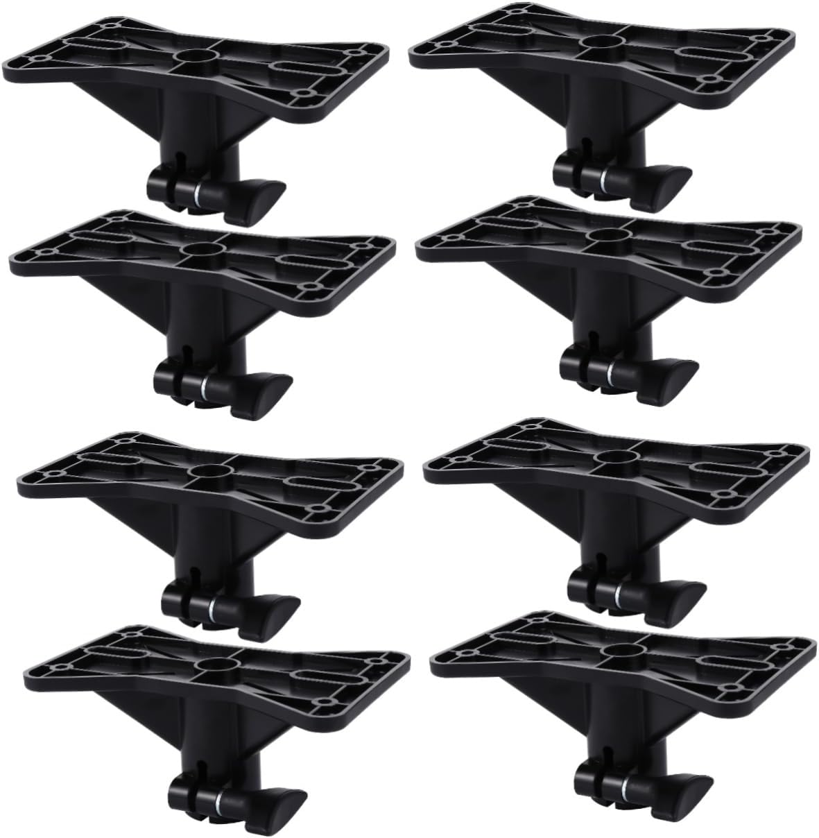 DOITOOL Pcs Tripod Speaker Stand Desk Mount Speaker Mounting Bracket Kg Load Capacity for