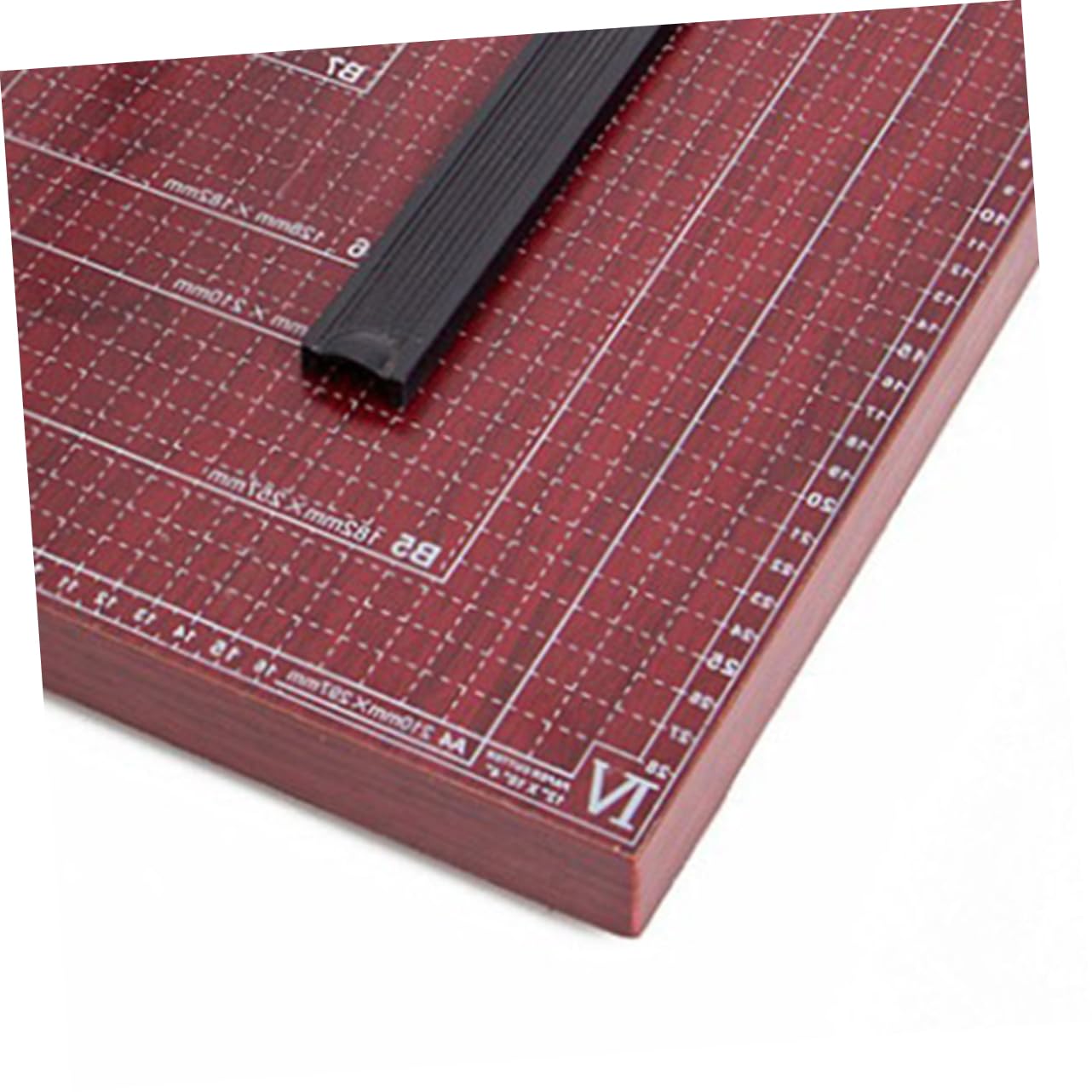 SHINEOFI Ghigliottina di Carta Taglierina per Carta Fotografica Base Resistente in Metallo Macchina Artigianale per Ufficio e Casa Blocco Automatico Integrato