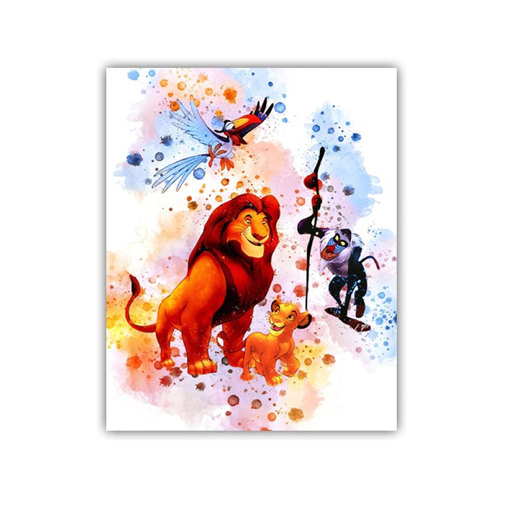 Lot de 3 tirages aquarelle Le roi lion Simba et Nala Disney Poster Art pour chambre de bébé Shower de bébé, peinture, décoration pour chambre Disney, aquarelle-cadeau001 - France Lot de 3 tirages aquarelle Le roi lion Simba et Nala Disney Poster Art pour chambre de bébé Shower de bébé, peinture, décoration pour chambre Disney, aquarelle-cadeau001 - France
