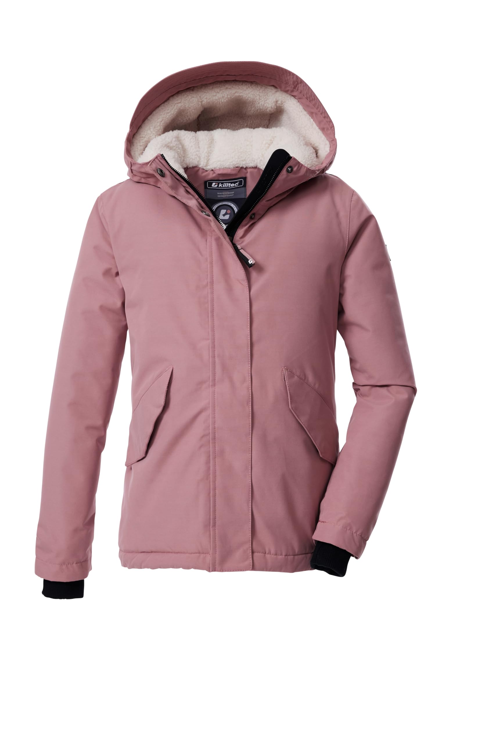 Killtec Mädchen Kow 235 Grls Jckt Funktionsjacke/Outdoorjacke mit Kapuze