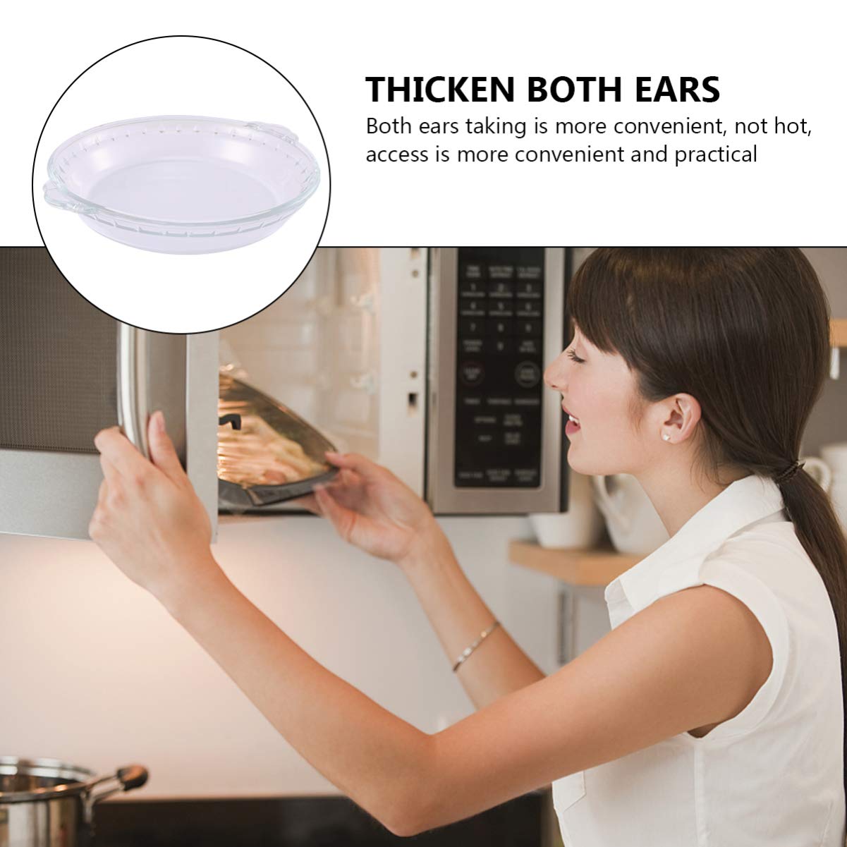 9 Pie Plate Pie Pan Glass Plates Pie Dish Glass Bakeware