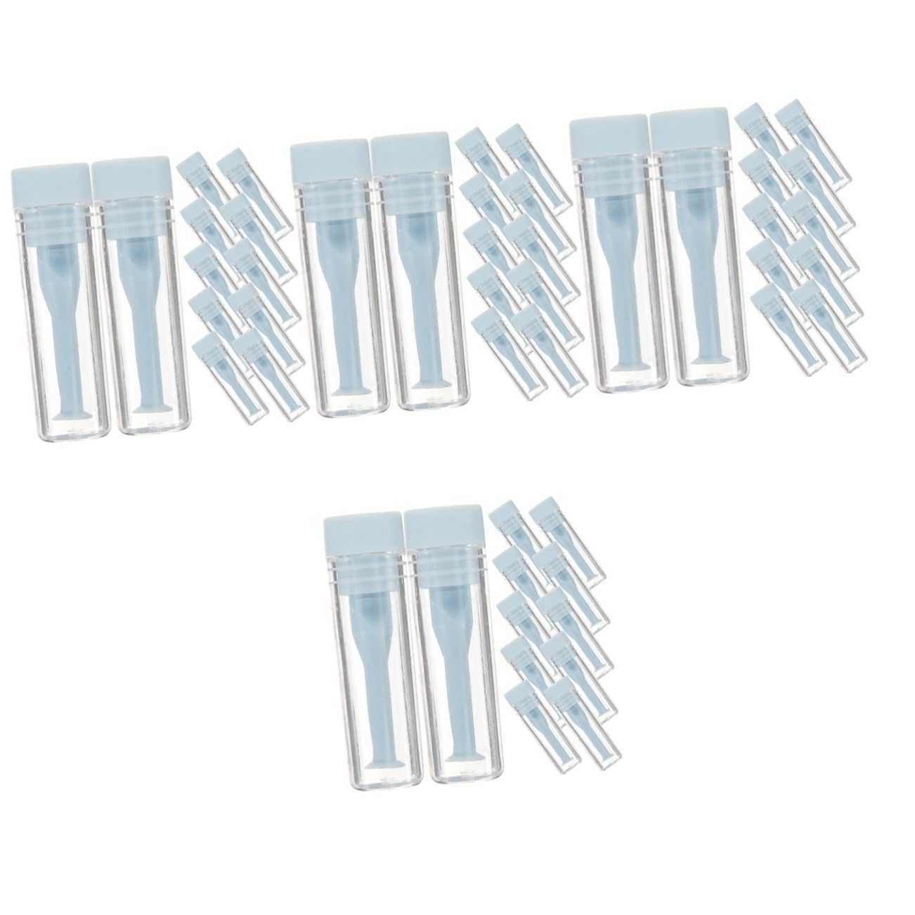 4 Ensembles Applicateurs De Lentilles De Contact Invisibles De Silicone Souple Outils Pour Retrait Facile Pour Voyage Et Usage 12 Pièces * 4