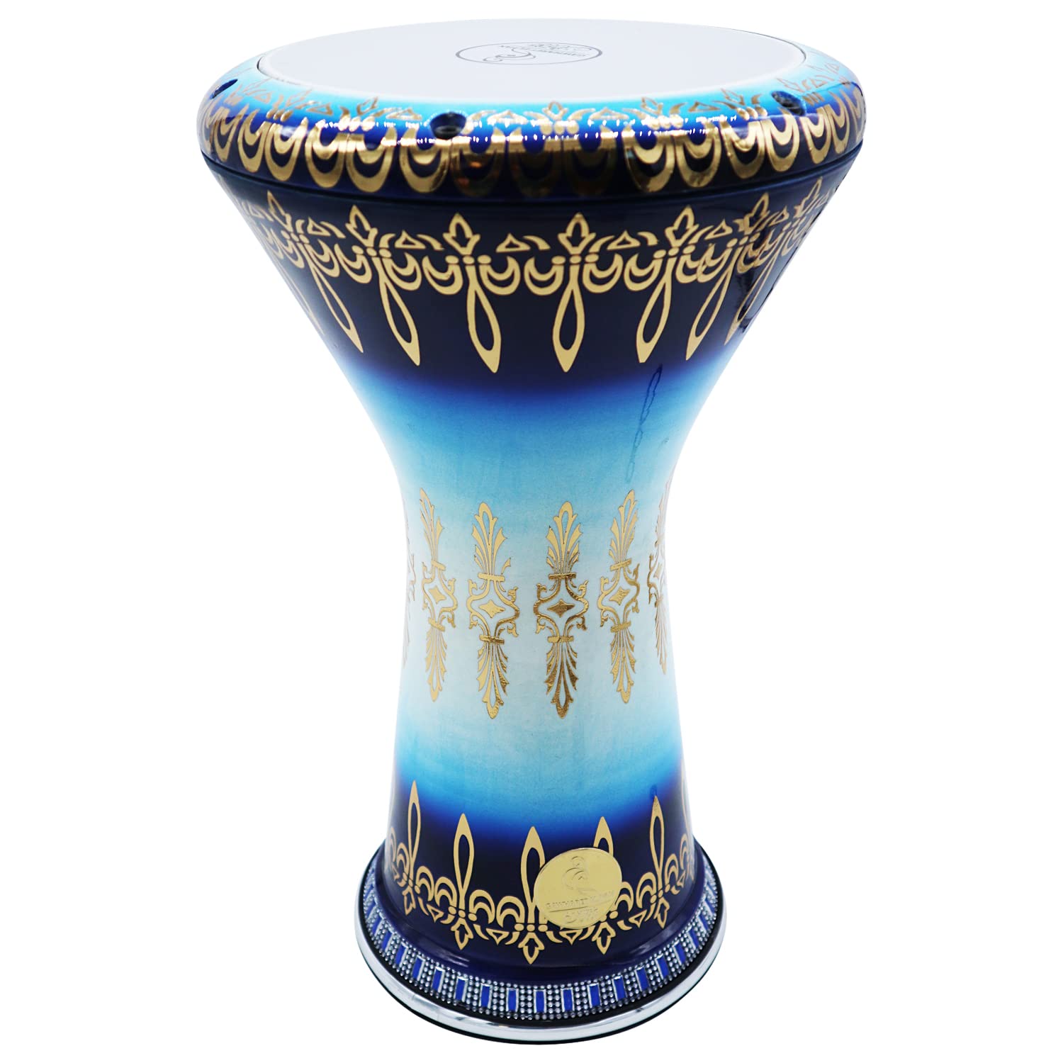 ダラブッカ　Gawharet El Fan製 Amazon.com: The 17.75'' Stunning Metallic Darbuka Doumbek Gawharet