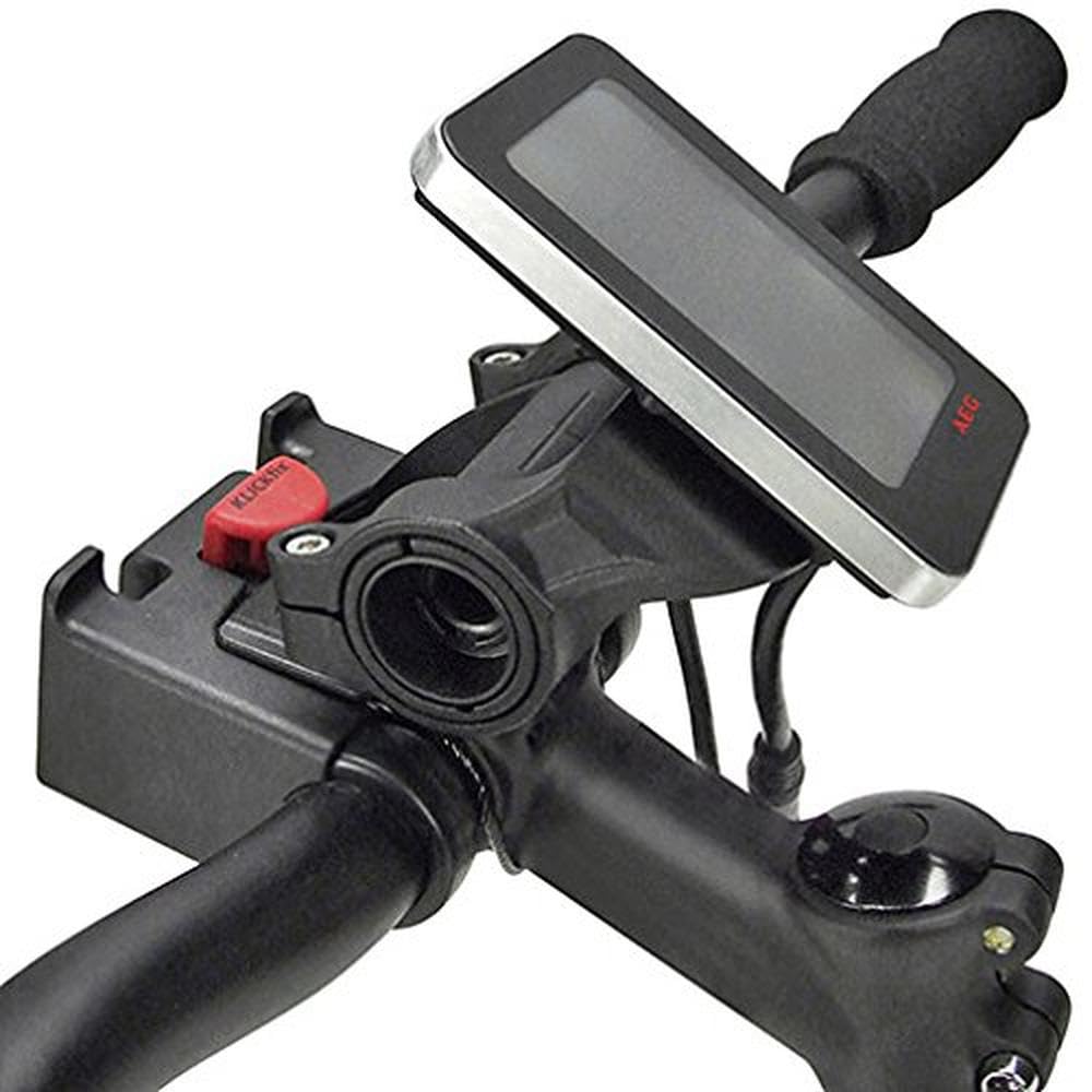 KLICKFix Uchwyt adaptera Multiclip do roweru elektrycznego, czarny, jeden rozmiar