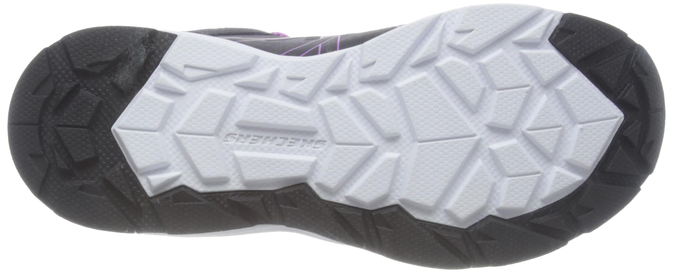 Skechers Adventure Blitz Fun Pursuit, Botas de Senderismo Niñas, Black Pu/ Turquoise Trim, 27 EU