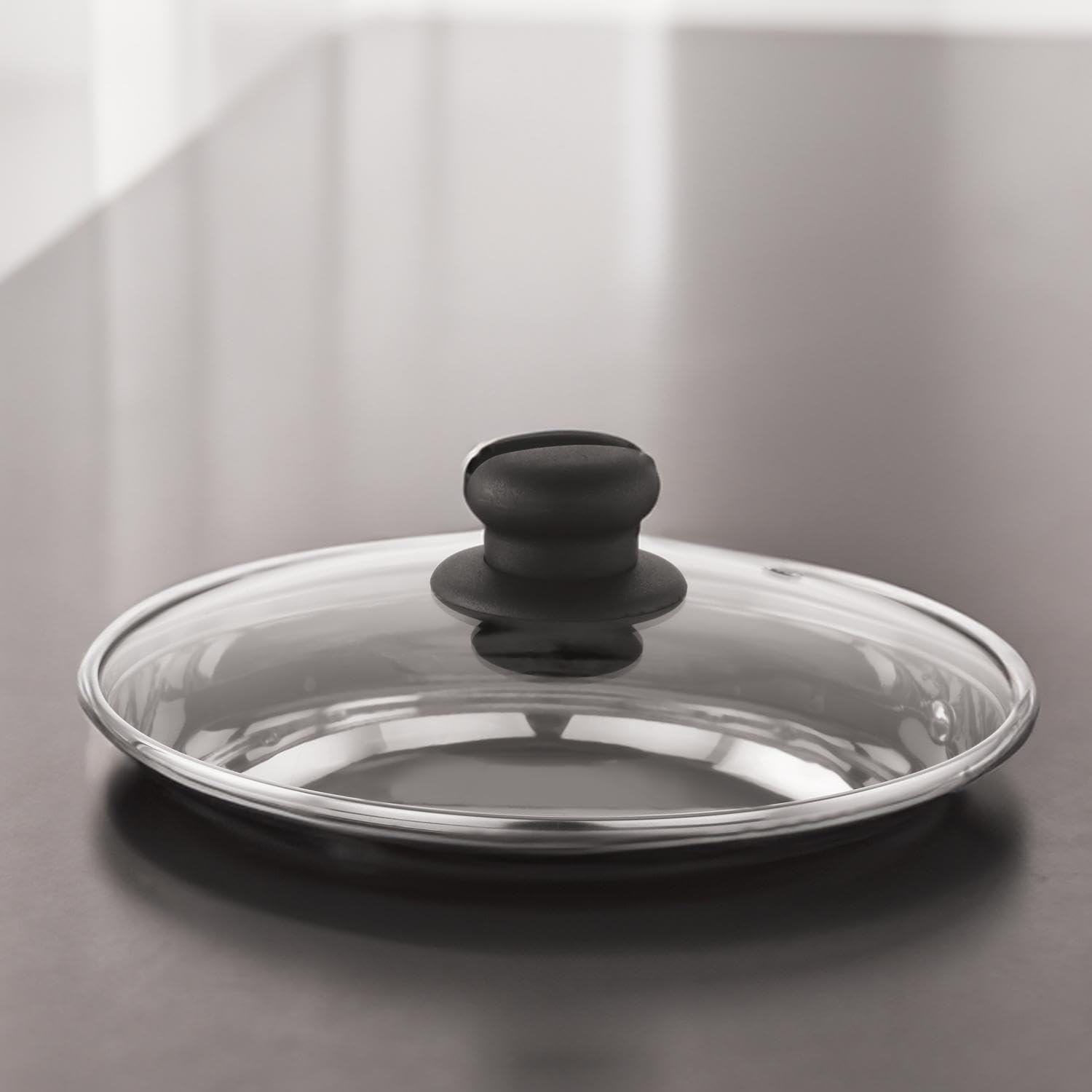 HAZEL Glass Lid - Cookware Lid for Kadai & Pans -5 HAZEL Glass Lid - Cookware Lid for Kadai & Pans -5