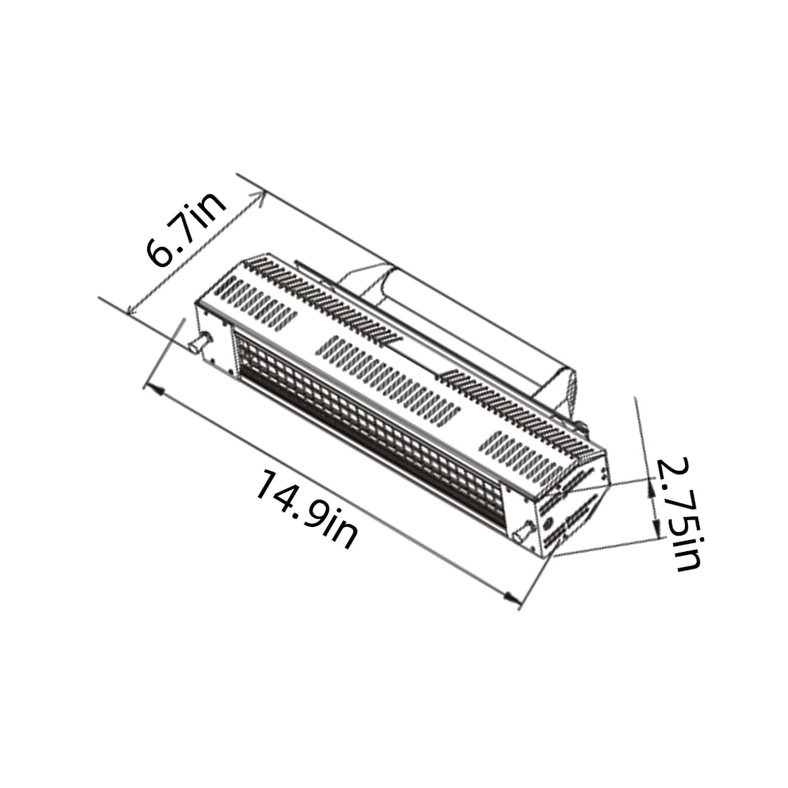 Lámpara infrarroja, Lámpara de infrarrojos for coche, lámpara for hornear, lámpara de curado de pintura, luz de curado de pintura infrarroja automática, secador infrarrojo de mano portátil,Alta efici