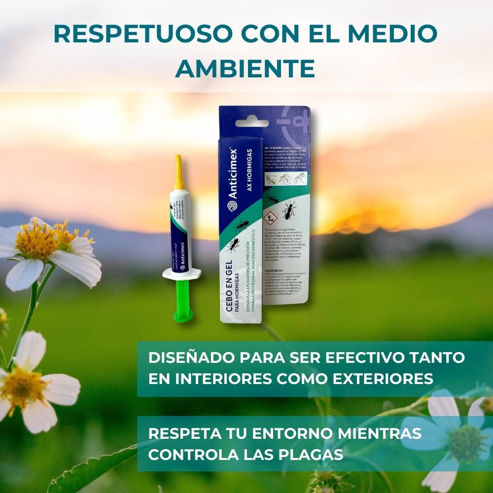 PROTECT HOME - Trampa Cebo Para Hormigas En Gel, Anti Hormigas Para Uso