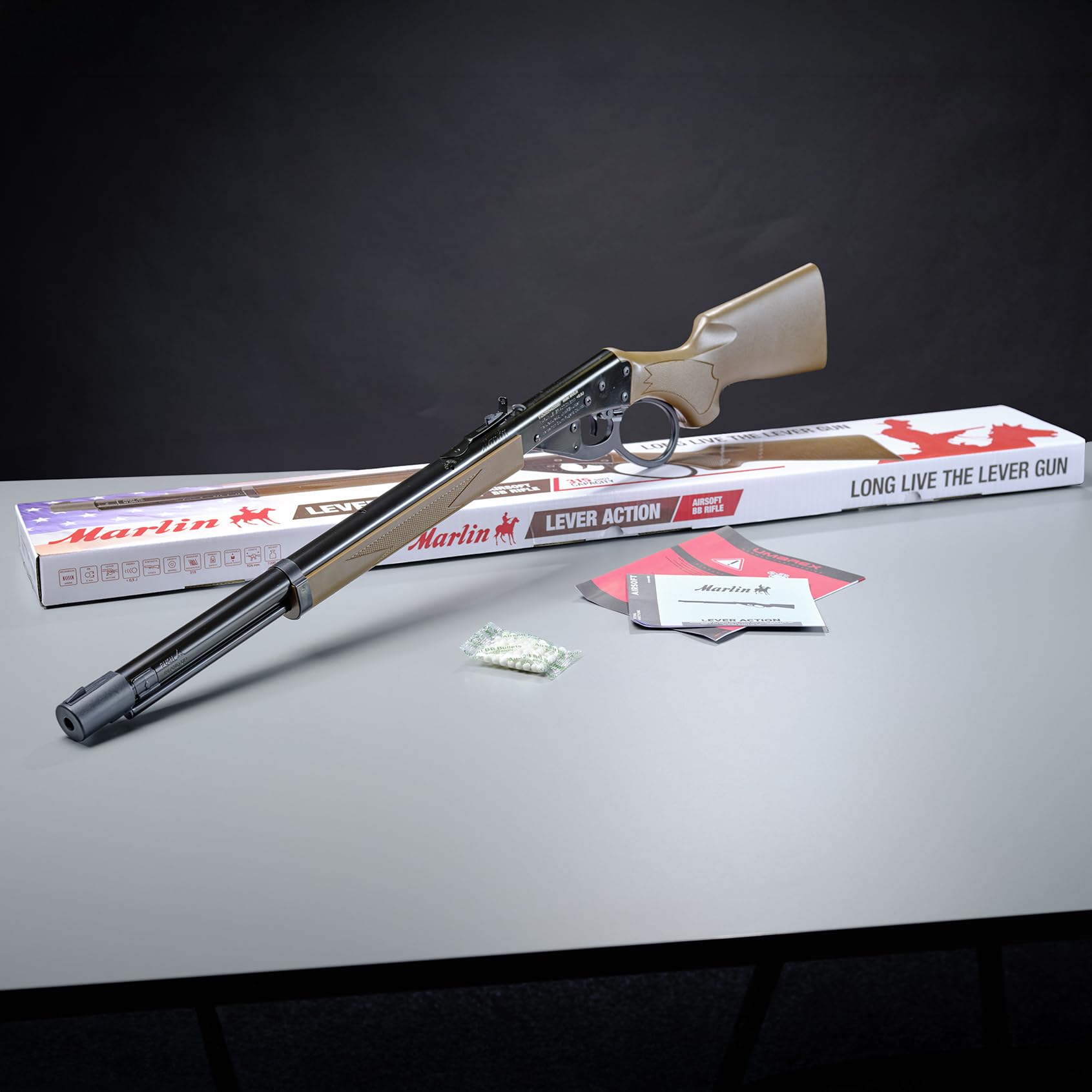 Umarex Airsoft Marlin Lever Action Luftgewehr 0,5J, 6mm BB