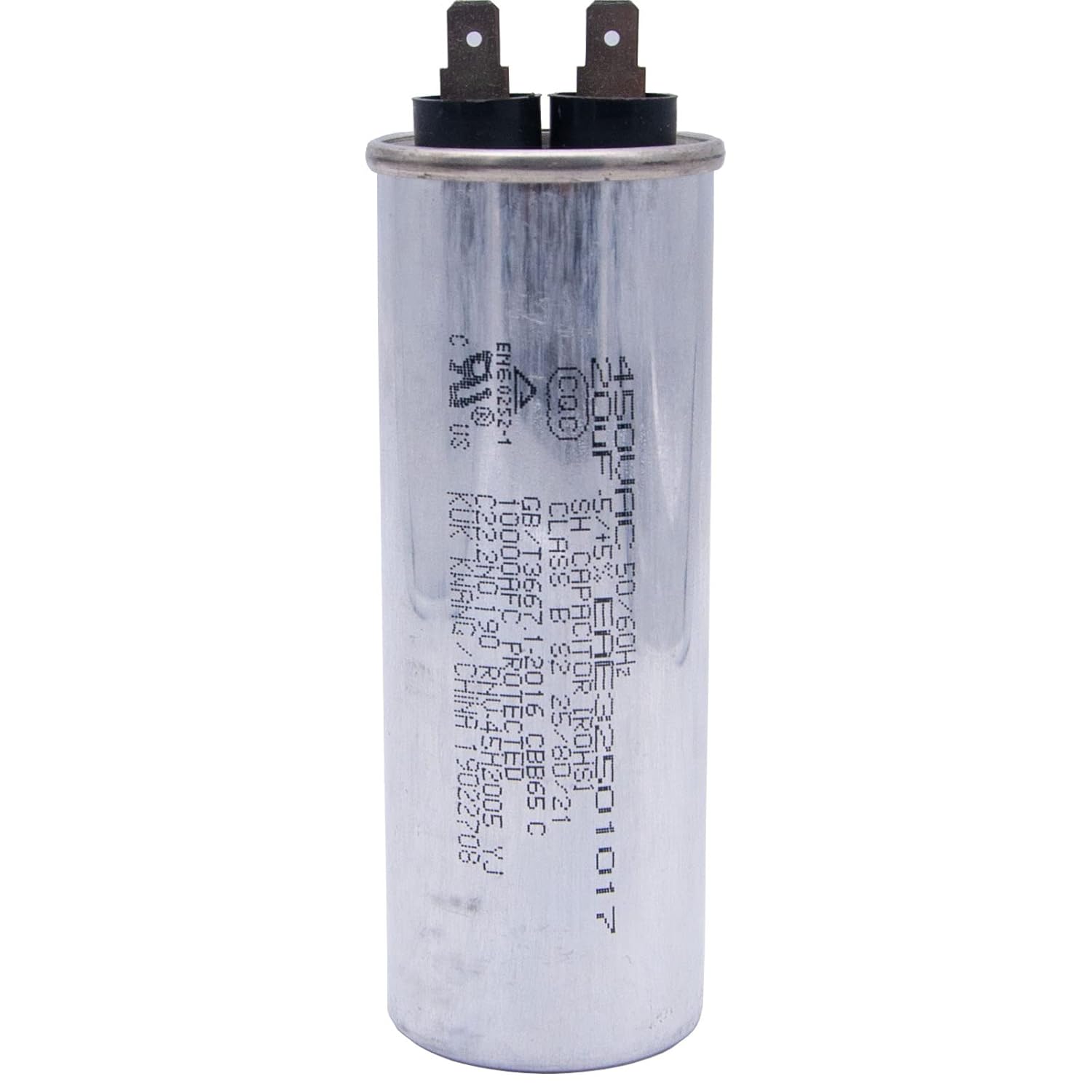 EAE32501017 Refrigerator Run Capacitor Compatible with LG?20?F 450VAC,50/60Hz Capacitor.