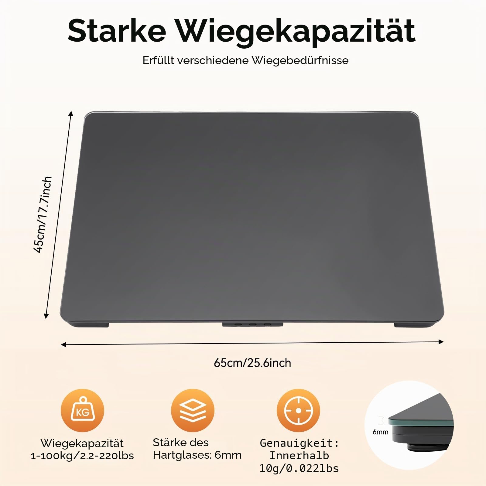 Hundewaage Digitale Waage 100kg Tierwaage für Hunde, mit LCD-Anzeige Haustierwaage Katzenwaage Kleintierwaage Babywaage, für Privathaushalten, Tierkliniken, Kinderschulen usw, Schwarz
