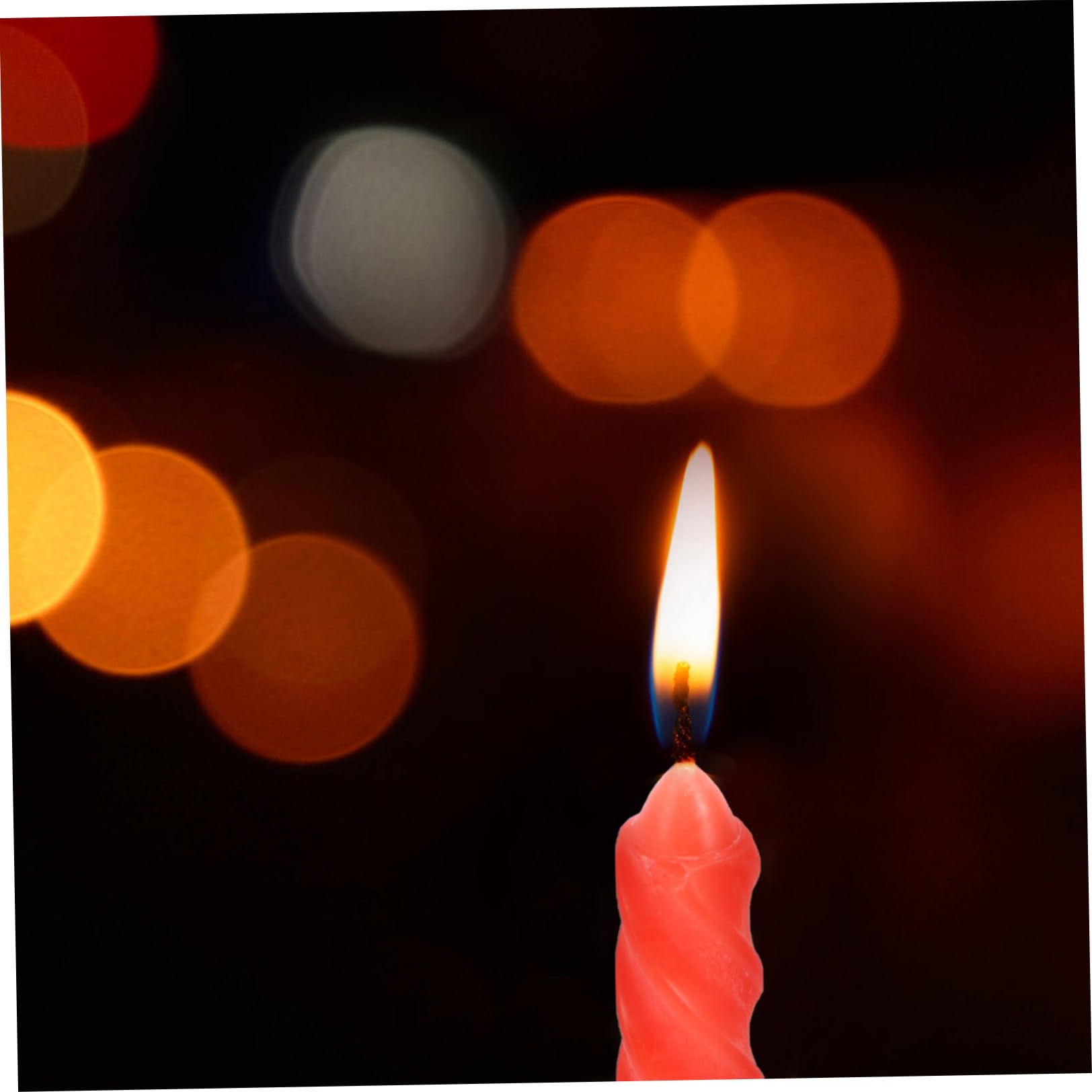 Alipis Set Di Candele Da 12 Pezzi Candele Rosse Accese Per La Celebrazione Dellanniversario Di Matrimonio