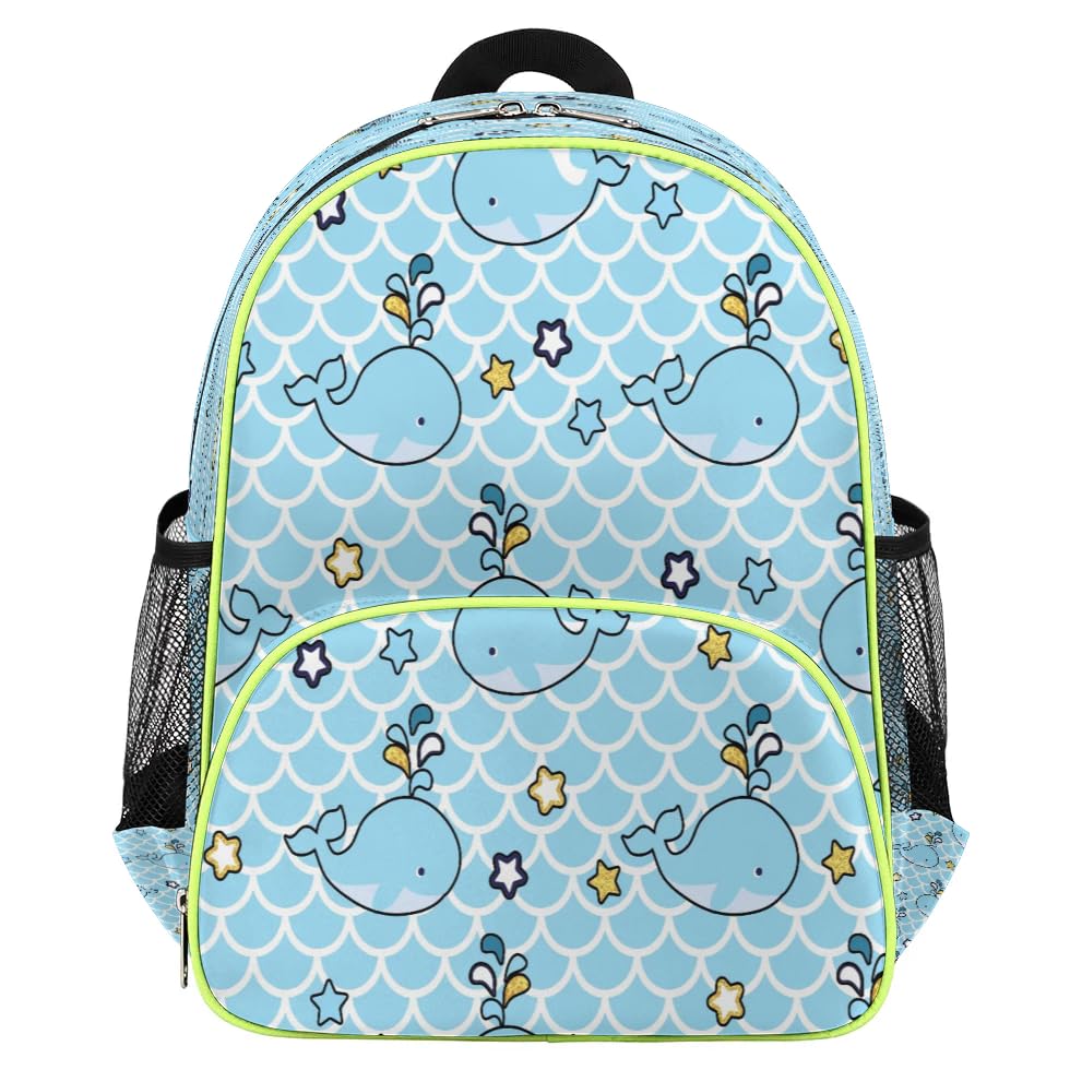 Sac à dos enfants motif baleine pour sorties au parc et voyages en famille