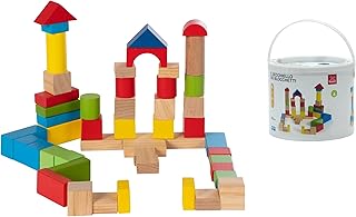 Generico Mattoncini Colorati in Legno per Bambini 
